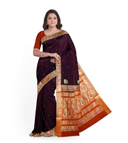 PMK BUMBERG COT SAREES WITH BLOUSE